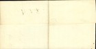 Paris Ky 21 Apl Frankfort Ky 10c Rate Black Cds Stampless Fc Fleuron 1826-46 