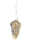 Gorgeous Ornate Antique 900 Silver Pastry Tongs Cherubs