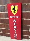 Service Ferrari Supercar Racing  Reproduction Sign Garage Decor Sign