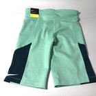 Nwt Nike Girls Sportswear High-rise Bike Shorts Green Large Tight Fit