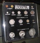 Panama Complete Display Set      Rare Low Mintage Silver    
