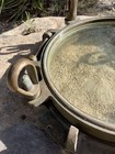Antique Brass Ship Porthole 4 Dog Ww2 Era Vintage Steampunk 36 Lbs Navy Sailor