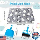 Yulejo 6 Pieces Guinea Pig Bed Plush Hamster Mat Bunny Bed Small Animal Sleep