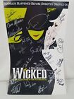 Wicked The Musical Official Broadway Poster Autographed Signed