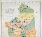 1941  Lewis County New York Map Original  20x16  Lowville Port Leyden Lyon Falls