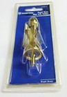 Lot 1x  2x  3x  4x Rigid Door Stopper Holder Safety Catch Guard W  Screws Brass