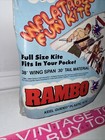 1986 Vintage Gayla Rambo Inflatable Kite  708 New Old Stock      Stallone