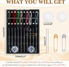 36 Boxes Mini Sewing Kit Bulk Easy Pre Threaded Needle Kit Travel Sewing Threade