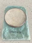 Vintage Tiffany   Co Sterling Silver Mirror Makeup Purse Compact 925 Pocket