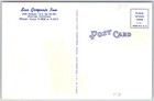 Vintage Postcard San Gorgonio Inn Good Food Menu Sign Banning Ca 1940 s