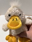 Duck Plush Soft Expressions Dandee Stuffed Animal White Yellow Duckling Bird 6   