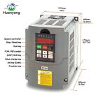 Huanyang Vfd single To 3 Phase variable Frequency Drive 2 2kw 3hp 220v Input    