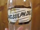 Antique Glass Pharmacy Apothecary Doctor Medicine Bottle B7802
