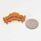Sierra Nevada Brewery Lapel Pin Orange Logo Enamel Craft Beer Brewing Button