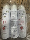 6 Pack Dove 0  Aluminum Free Deodorant Spray  48 Hr  Pomegranate lemon Bulk