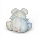 Vintage 1988 Fisher Price Puffalump Mouse Plush Pink White Blue Baby Rattle 10   