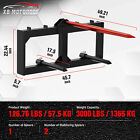 49  Hay Spear Bale Spears Skid Steer Loader For Bobcat Tractor Attachment 3000lb