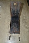 Antique Pn Co Mailbox Original Black Metal Embossed Torch Made In Fulton Ill