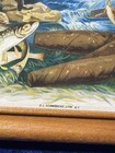 19th C  Antique Cigar Label O l  Schwencke  Lithograph N y  Framed