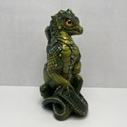 Vintage Windstone Editions Green Young Youth Dragon Pena 5 5  Figure 1988 
