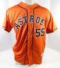 2013-19 Houston Astros  55 Game Used Orange Jersey Nameplate Removed 46 Dp25522