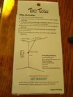 Hook And Ring Toss Game - Tiki Toss Short Board Edition - 100  Bamboo Party Game