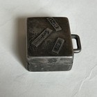 Vintage Silver Trinket   Pill Box