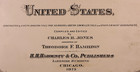 1875 Map   Massachusetts  Connecticut   Rhode Island By A  K  Johnson  19x28  01
