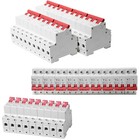 Ac dc Mcb Mini Circuit Breaker 1 2 3p Type C 6 10 16 25 32 40 63 80 100 125amp