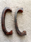 Vintage Veined Red Amber Bakelite Catalin Furniture Handles