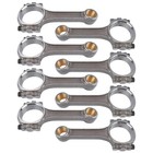 8x I Beam 5 7   Connecting Rods 6 000 Rpm 500hp For Chevrolet Sbc 350 Floating