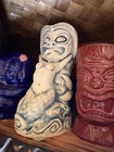 2016 Shima Ceramics Tiki Mermaid Tiki Mug Matte Blue