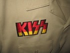 Kiss Dickies Work Uniform Beige Shirt Size Xl