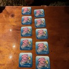 10 Vintage Rince Cochon Beer Coasters Pink Pig French Belgium Breweriana Lot Mat