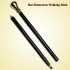 Bat Masterson  Handcrafted Antique Brass Polish Wooden Walking Stick Cane Gift