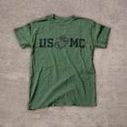 United States Marine Corps Usmc T-shirt Marines Military Green Tee