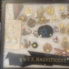Old British Cap Badge And Military Collection