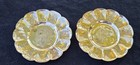 Antique Pair Bton Mexico Sterling 900 Silver Butter Pat Dishes 3 75  Round 119gr