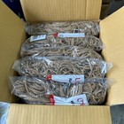 10- Universal 00132 0 04 In  Gauge Size 32 Rubber Bands - Beige  820 pack  New