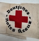 Ww2 German Deutsche Rotes Kreuz Red Cross Helper Armband Insignia Uniform