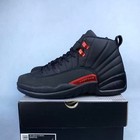 Jordan 12 Retro Bloodline Ct8013-003 Black Red Men s Basketball Shoes New Unworn