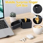 Middle Finger In A Box  Gag Gifts Funny Adult  White Elephont Gifts For Adults  