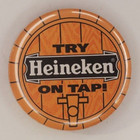 Vintage Heineken Try On Tap Pinback Button