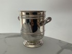 Vintage Christofle France Silver Plated Tall 9    Bucket Champagne Wine Cooler