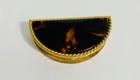 Full 1972 Estee Lauder Half Moon Solid Perfume Compact--- Look   This One     