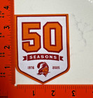 Tampa Bay Buccaneers 50th Anniversary Iron sew-on Jersey Patch Football