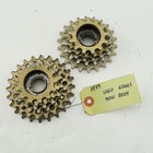 Lot 2 Regina Extra Oro Gold 5 Speed 6-spd Road Freewheel  Vintage-italy Used