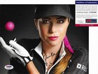 Paula Creamer Signed 8x10 Autographed Psa dna Coa Golfer Lpga Pink Panther 90