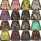 Wholesale Assorted Gemstone Loose Beads 4mm 6mm 8mm 10mm 12mm Stone Jewelry Diy