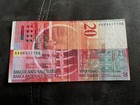 Switzerland 20 Swiss Franc Banknotes